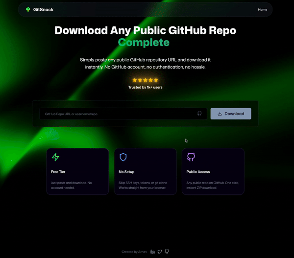 Final Site Screenshot